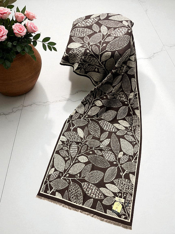 Plush Warm Check Wool Staller Edit25 (25ST23-11)