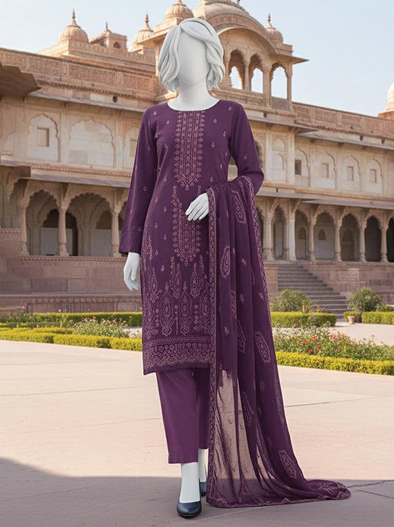 Poshak Embroidered Lawn 2026 by ABC Vol-26DB45 (D-03)