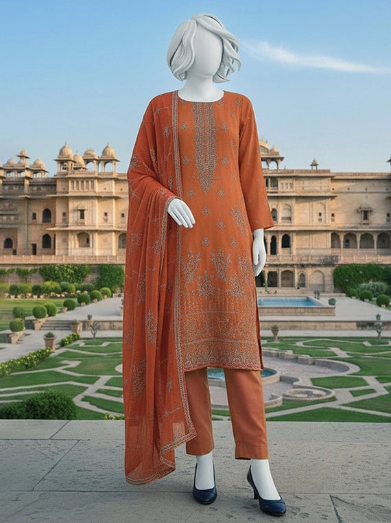 Poshak Embroidered Lawn 2026 by ABC Vol-26DB45 (D-05)