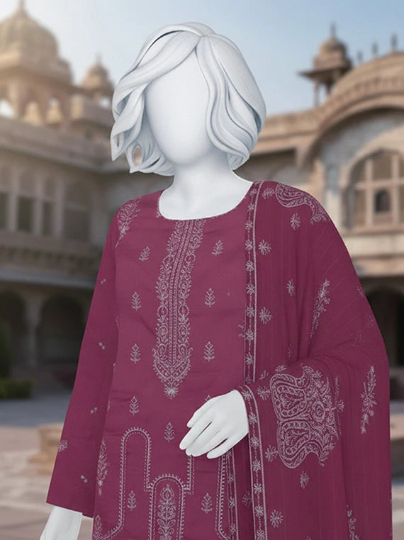 Poshak Embroidered Lawn 2026 by ABC Vol-26DB45 (D-06)