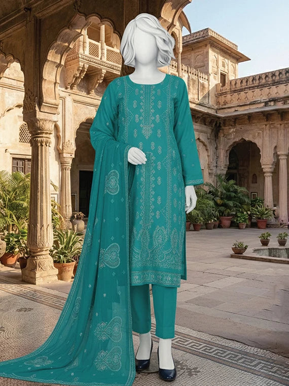 Poshak Embroidered Lawn 2026 by ABC Vol-26DB45 (D-07)