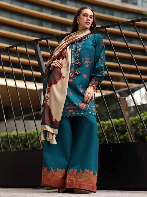 Poshima by Charizma Unstitched Peach Leather Collection'26 V-01 (PSW6-07)