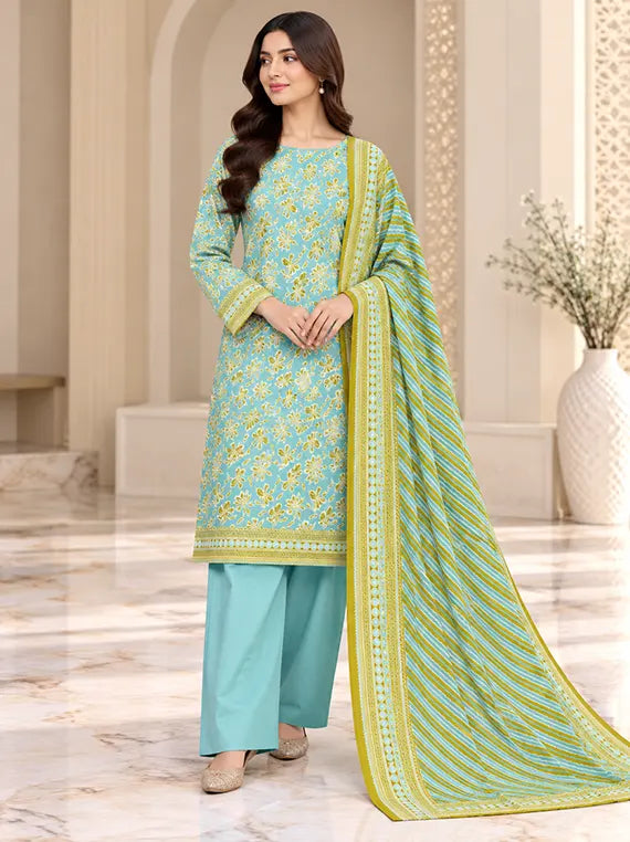 Premium 3pc Printed Khaddar Edit 26' Vol-RL09 (D-18)