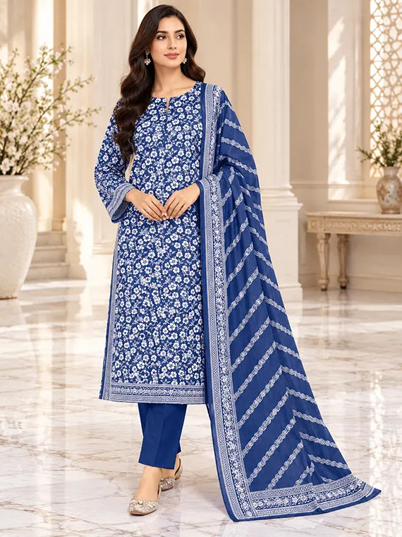 Premium 3pc Printed Khaddar Edit 26' Vol-RL09 (D-24)