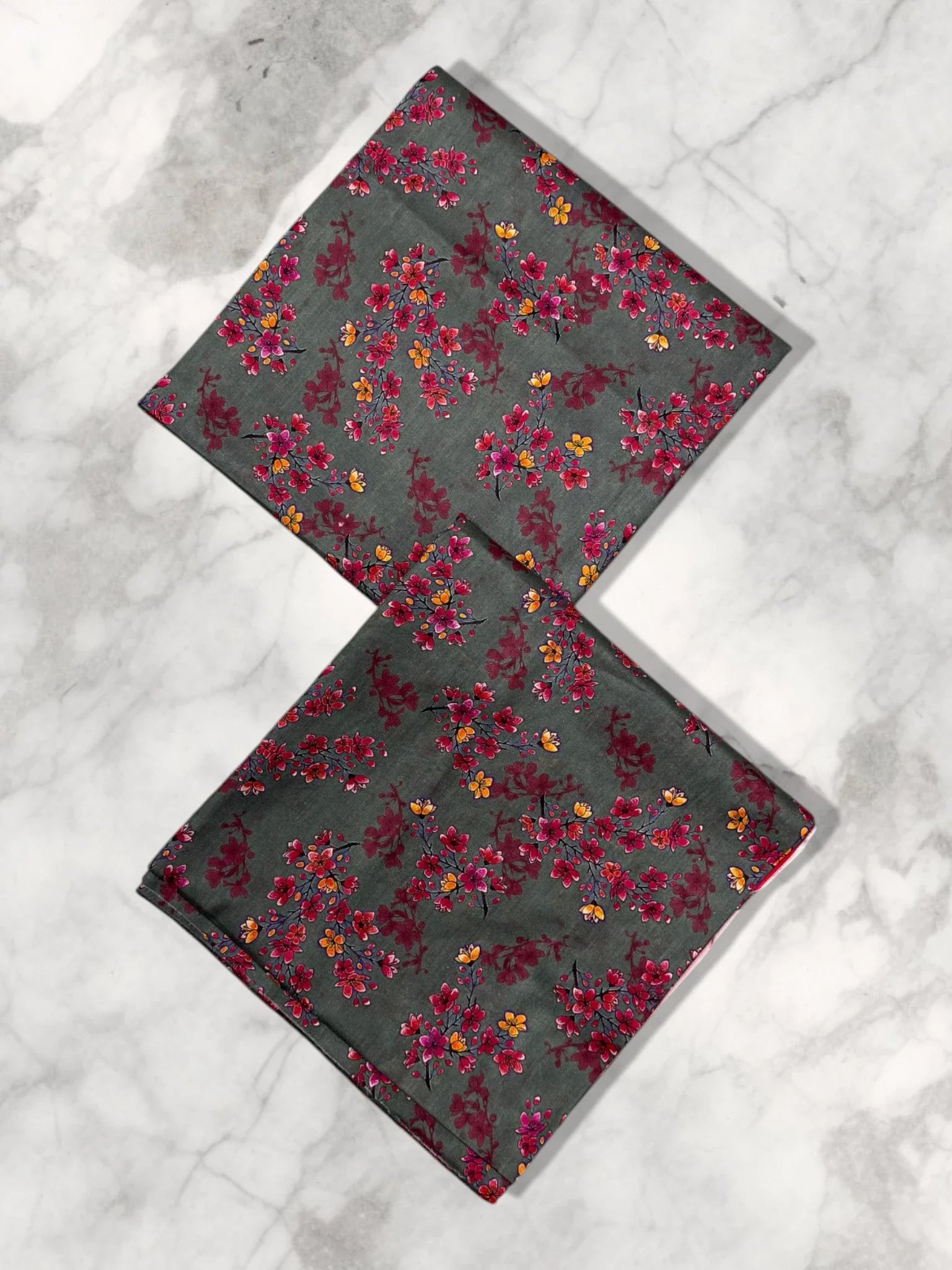 Premium Flower Printed Lawn Edit 2026 Vol-FA40 (D-19)