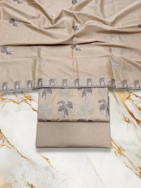 Premium Embroidered Lawn Edit26 Vol-26DF13 (D-01)