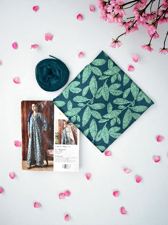 Premium Printed Mix Lawn Shirt Edit25 IS40 (IS40-01)