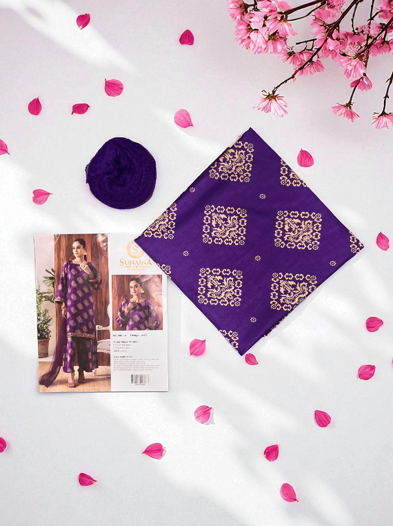 Premium Printed Mix Lawn Shirt Edit25 IS40 (IS40-02)