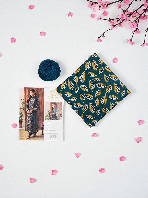 Premium Printed Mix Lawn Shirt Edit25 IS40 (IS40-04)