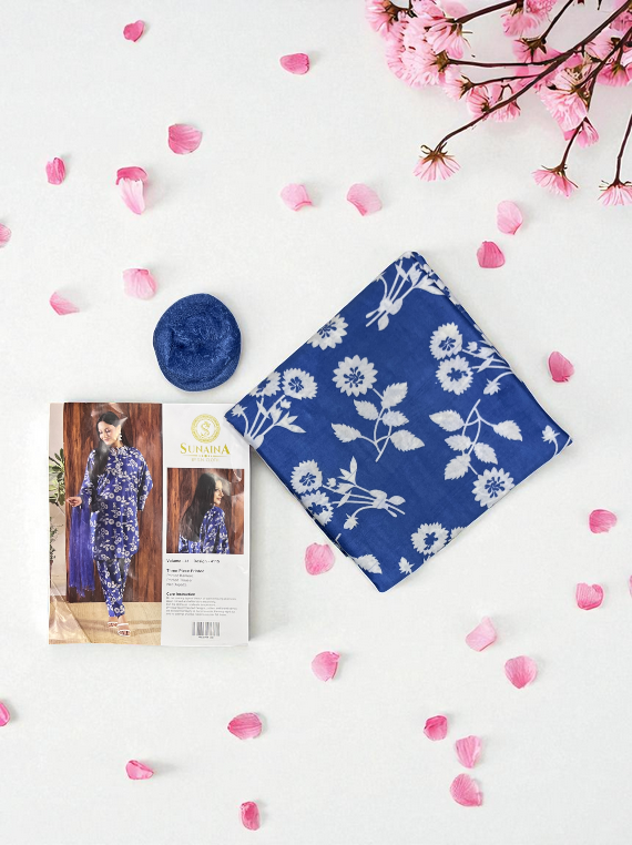 Premium Printed Mix Lawn Shirt Edit25 IS40 (IS40-06)