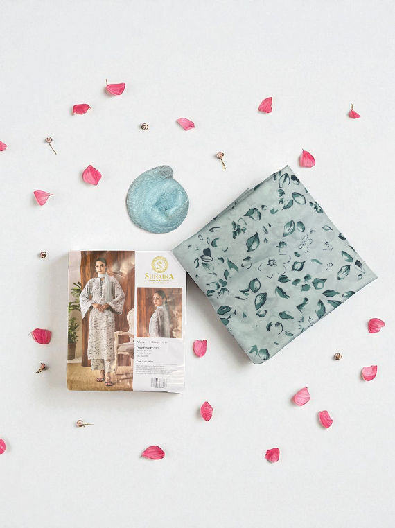 Premium Printed Mix Lawn Shirt Edit25 IS40 (IS40-10)