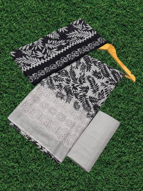 Printed Chikankari Lawn By UmarPoshak Edit26 Vol-MS01 (D-05)