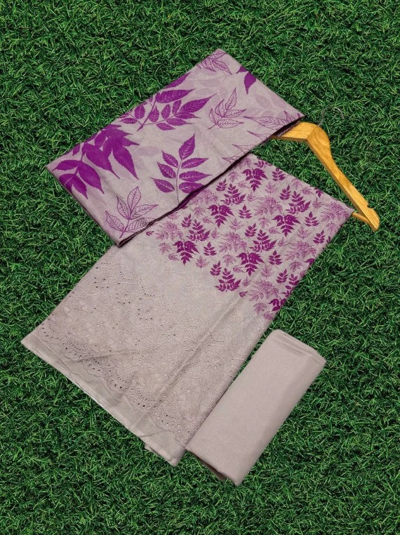 Printed Chikankari Lawn By UmarPoshak Edit26 Vol-MS01 (D-07)