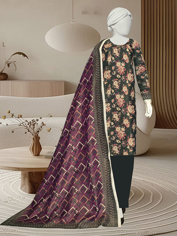 Printed Khaddar Collection 2025 By Jhurmat Vol-08 (D-04)