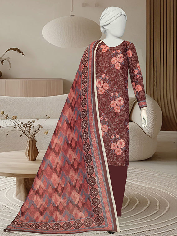 Printed Khaddar Collection 2025 By Jhurmat Vol-08 (D-06)