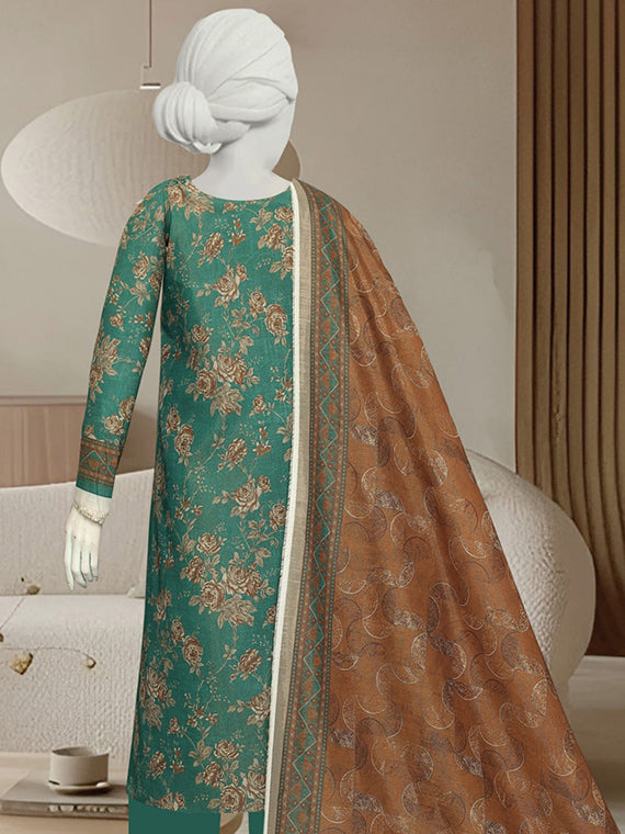 Printed Khaddar Collection 2025 By Jhurmat Vol-08 (D-07)