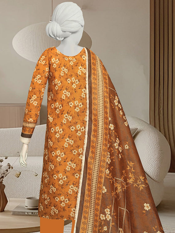 Printed Khaddar Collection 2025 By Jhurmat Vol-08 (D-09)