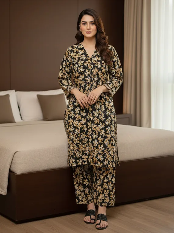 Printed Lawn Collection 2026 Vol-FA 04 by Umar Poshak (D-02)