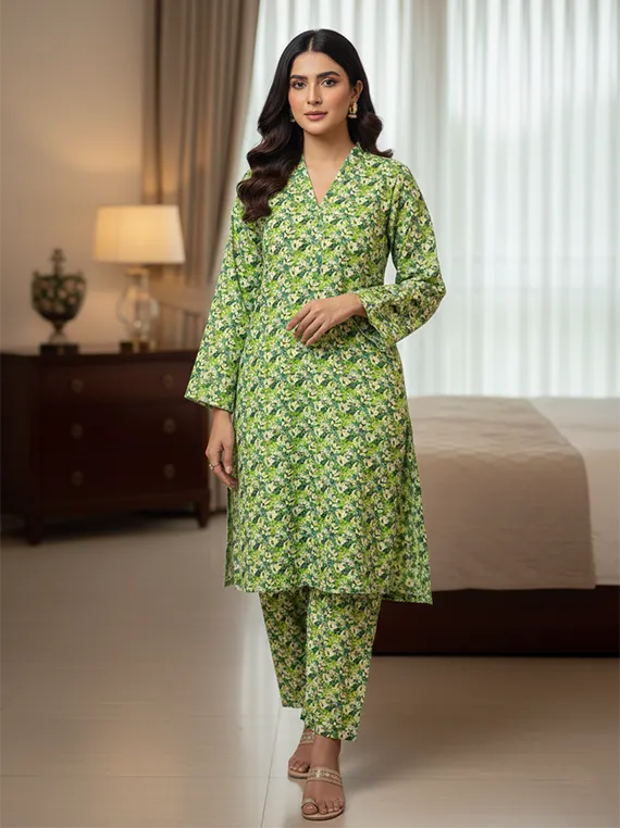 Printed Lawn Collection 2026 Vol-FA 04 by Umar Poshak (D-03)
