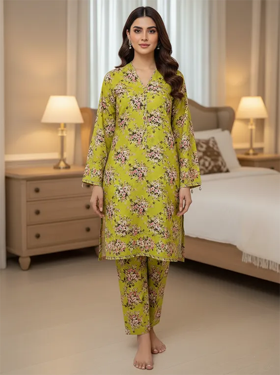 Printed Lawn Collection 2026 Vol-FA 04 by Umar Poshak (D-32)