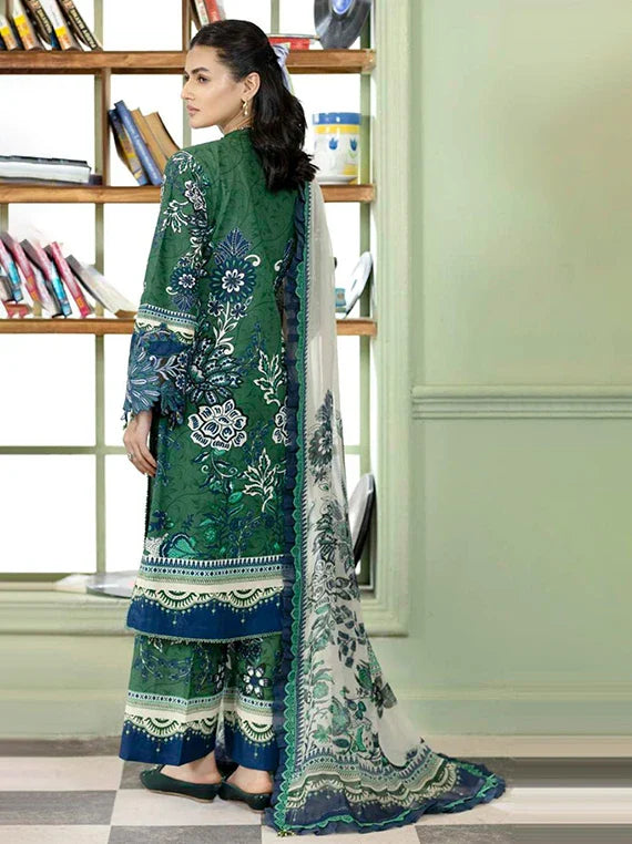 Printkari by Alzohaib Embroidery Lawn Collection 2026 (D-01)