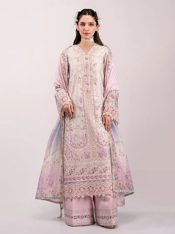 QALAMKAR Luxe Embroidered Silk Collection 2026 (QSL-02 CALISTA)