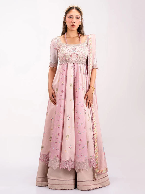 QALAMKAR Luxe Embroidered Silk Collection 2026 (QSL-04 LARA)