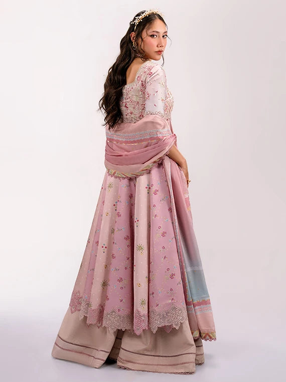 QALAMKAR Luxe Embroidered Silk Collection 2026 (QSL-04 LARA)