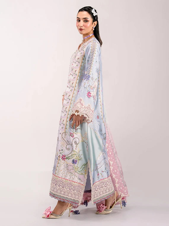 QALAMKAR Luxe Embroidered Silk Collection 2026 (QSL-05 AKARI)