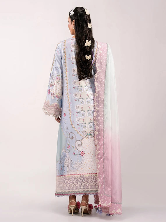 QALAMKAR Luxe Embroidered Silk Collection 2026 (QSL-05 AKARI)