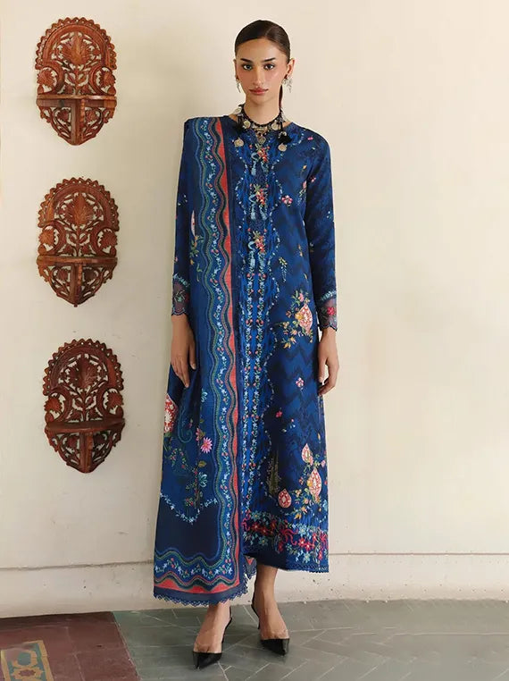 QPRINTS by Qalamkar Jacquard Collection 2025 (QW-02-B SILAS)