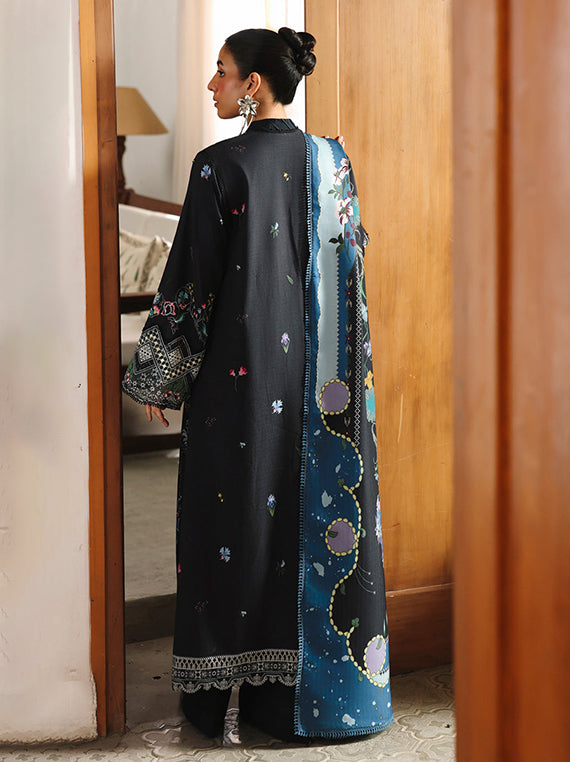 Premium Winter Wear Collection 2026 (Qalamkar-QW-06-B-SKYE)