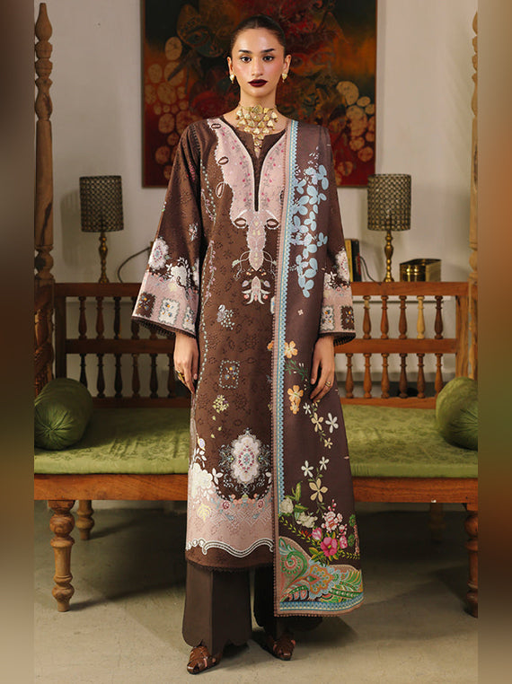 Premium Winter Wear Collection 2026 (Qalamkar-QW-09-B-RABELLA)