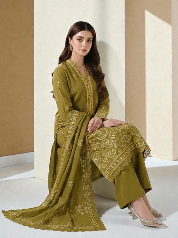 Queen by Eleganza Premium Lawn Collection 2026 Vol-72 (D-02)
