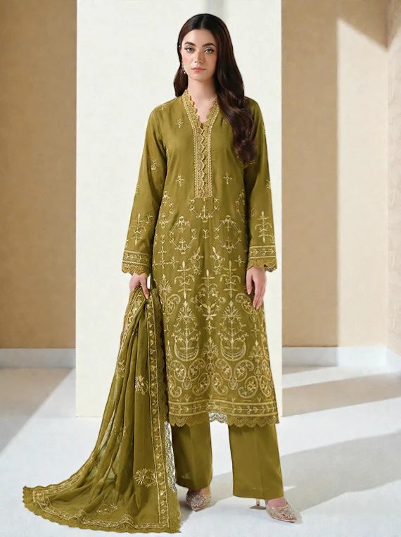 Queen by Eleganza Premium Lawn Collection 2026 Vol-72 (D-02)