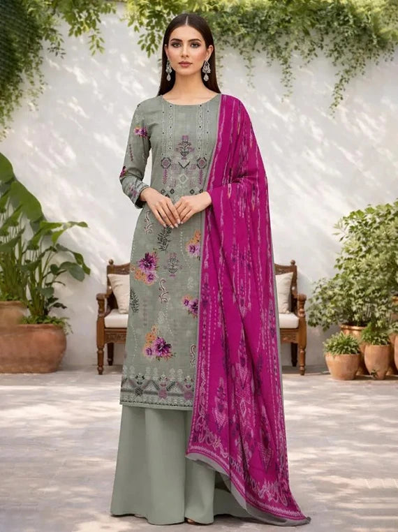RAJI'S Luxury Digital Printed Collection 2026 (RJ-06A)