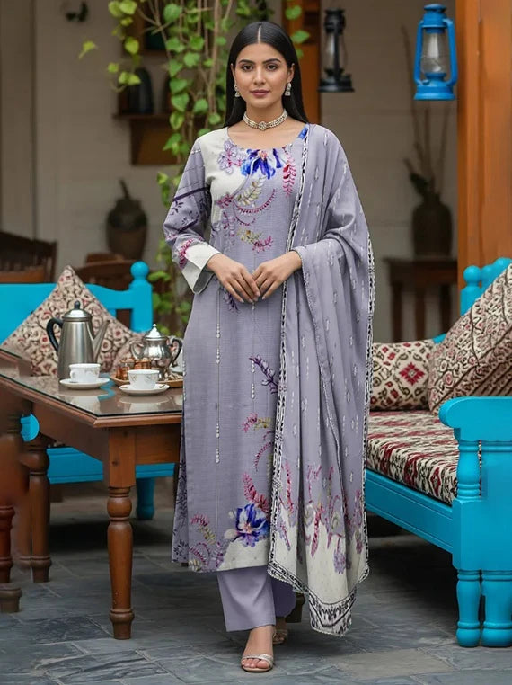 RAJI'S Luxury Digital Printed Collection 2026 (RJ-07A)