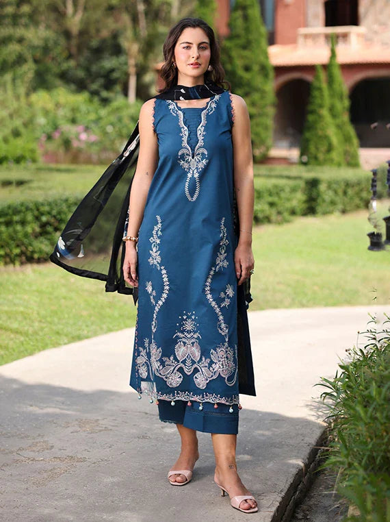 RAMEEN by Rang Rasiya Embroidered Lawn Collection 2026 (11-Crystalline)