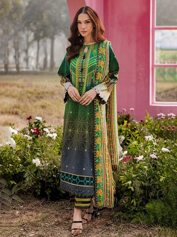 RANG-E-BAHAR by Charizma Lawn Collection 2026 (CRB6-01)