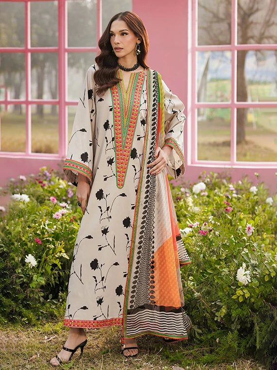RANG-E-BAHAR by Charizma Lawn Collection 2026 (CRB6-02)