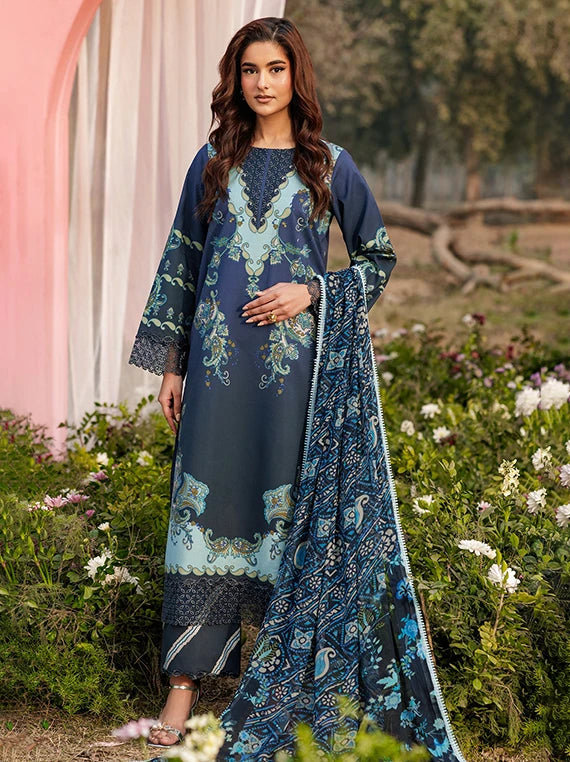 RANG-E-BAHAR by Charizma Lawn Collection 2026 (CRB6-03)