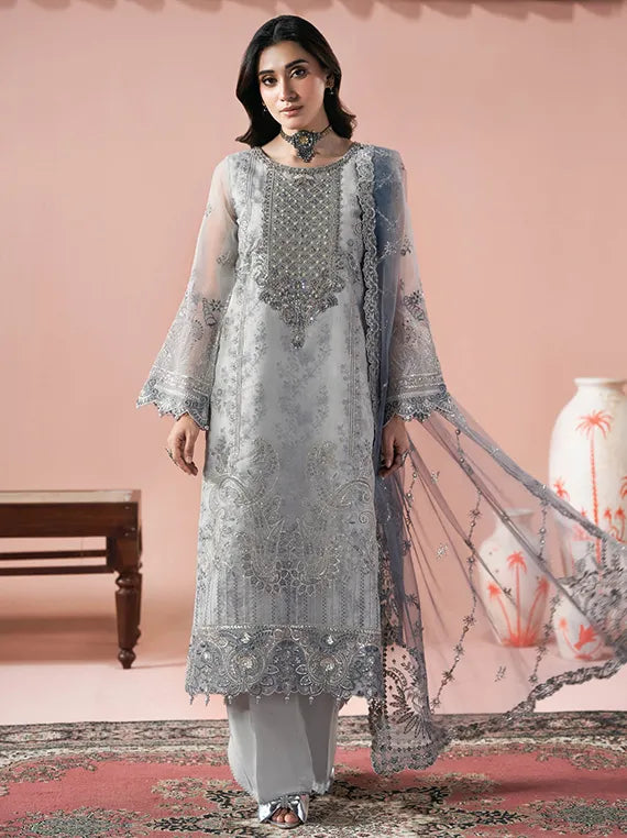 RANGEEN by Ramsha Festive Organza Collection 2026 Vol-01 (PS-106)