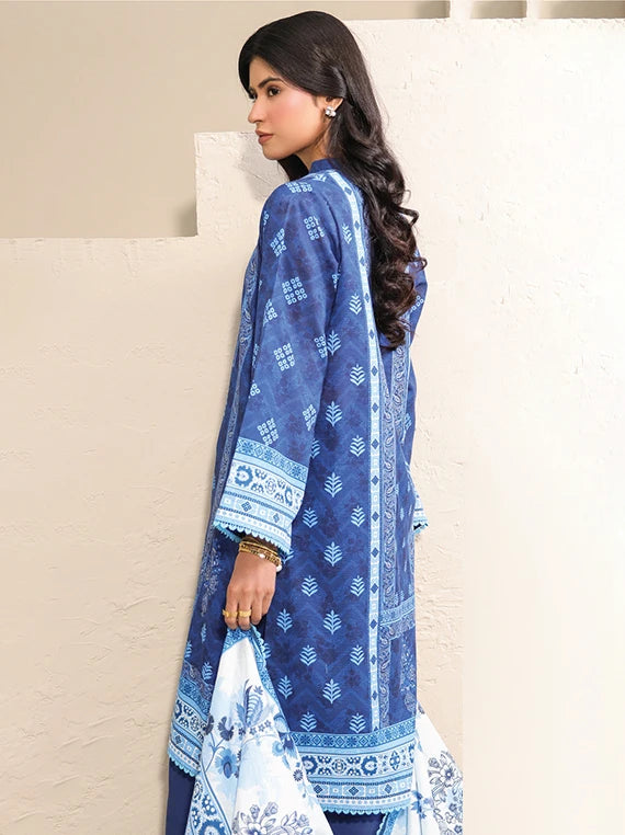 RAQS Digital Printed Khaddar Unstitched Collection'26 (D-02)