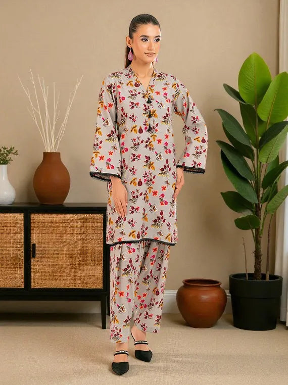 RIDHAM by Gul Ahmed Printed Khaddar Collection 2025 (WNST-52006)