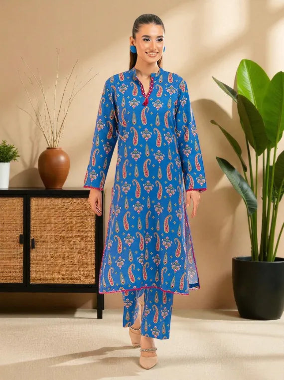 RIDHAM by Gul Ahmed Printed Khaddar Collection 2025 (WNST-52007)