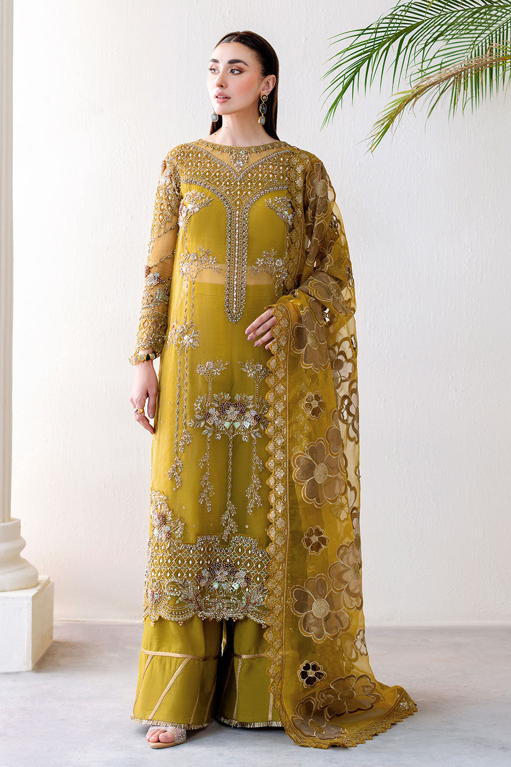 Ramsha Fancy Embroidered Chiffon Collection 2026 (H-506)