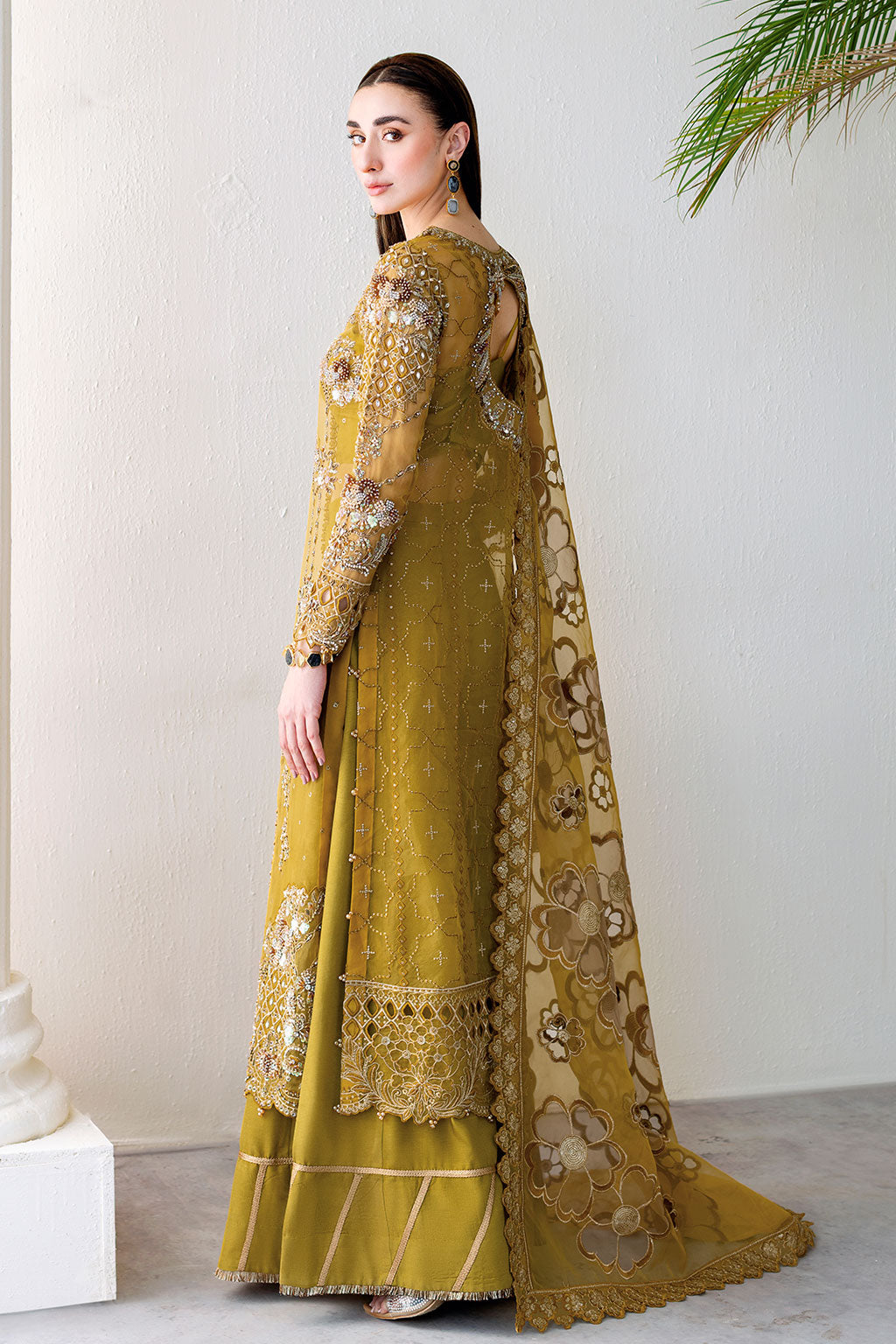 Ramsha Fancy Embroidered Chiffon Collection 2026 (H-506)