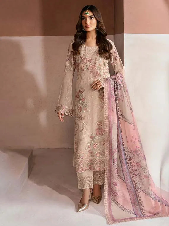 Ramsha Arzoo Chiffon Collection 2024 Vol-01 (U-111)