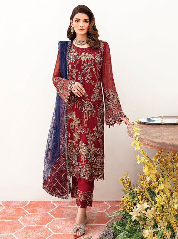 Ramsha Chiffon Collection 2023 Vol-24 (F-2410)