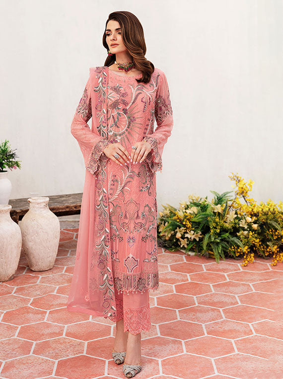 Ramsha Chiffon Collection 2023 Vol-24 (F-2411)